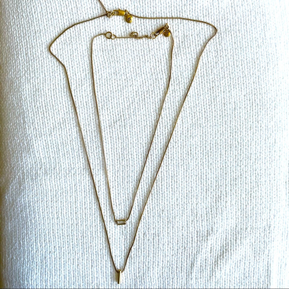 Madewell multistrand necklace
